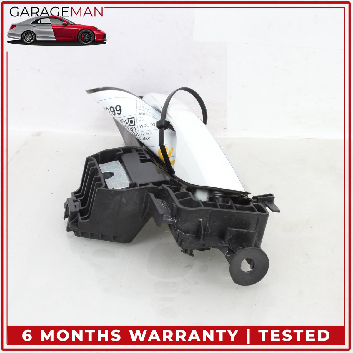 2015-2020 Mercedes X156 GLA250 Rear Left Exterior Door Handle Polar White OEM