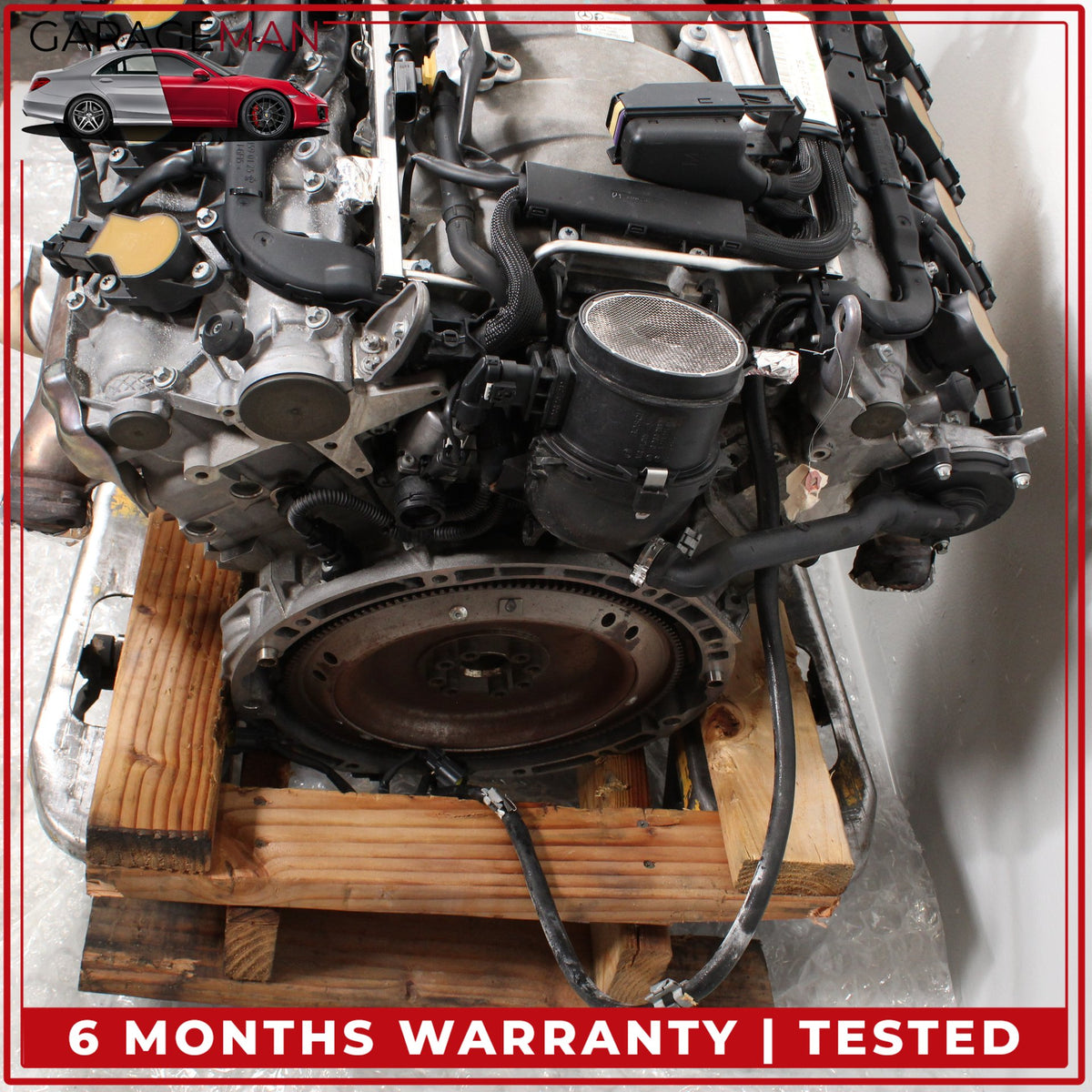 2007-2011 Mercedes W216 CL550 S550 5.5L V8 M273 Engine Motor Assembly OEM 148K