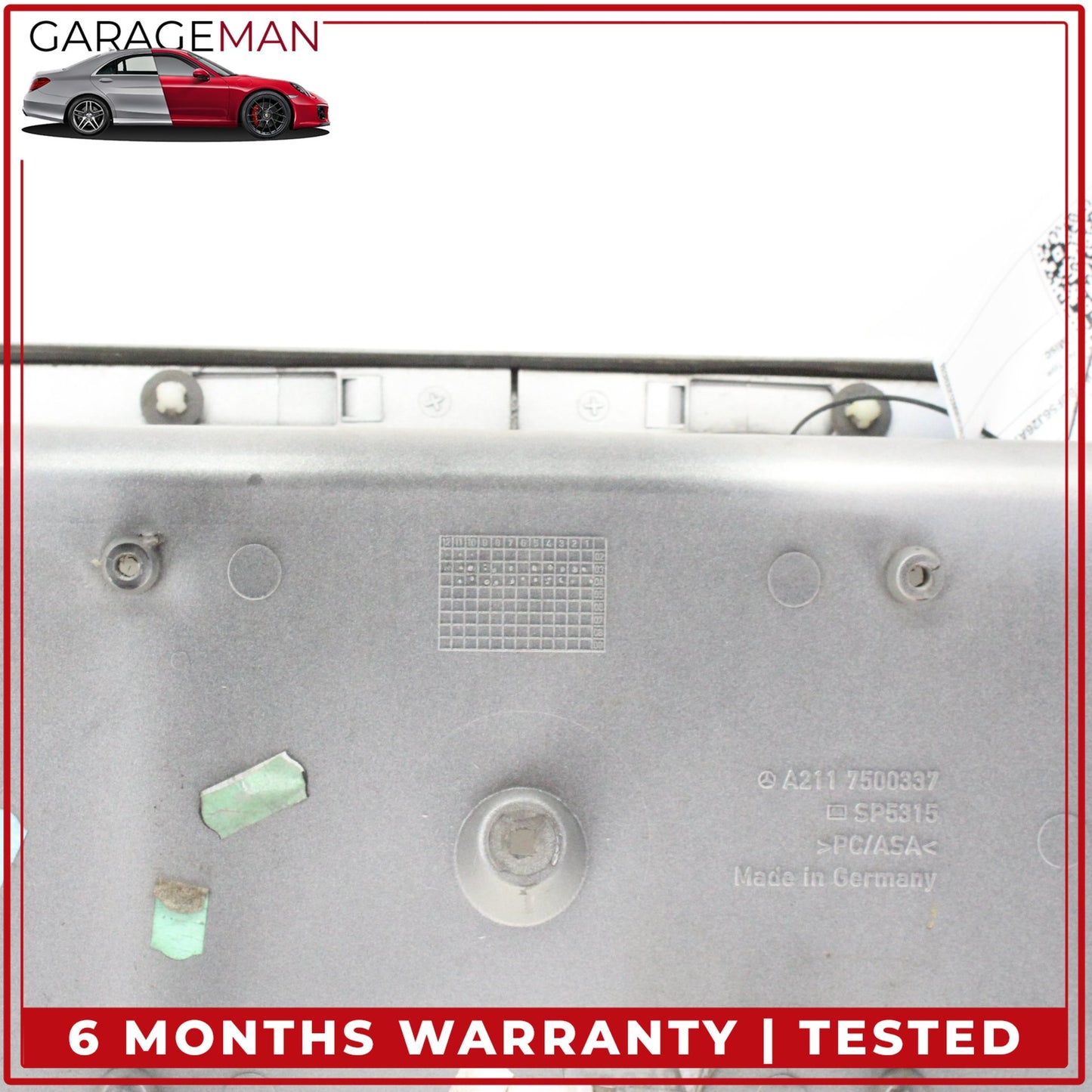 2003-2006 Mercedes-Benz E350 W211 Sedan Rear Trunk Lower Tailgate Shell 2117500337 OEM
