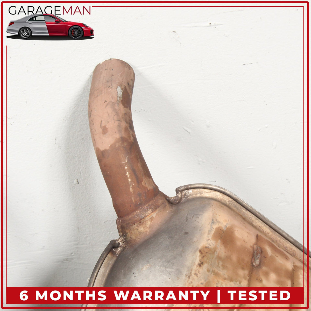 2003-2008 Mercedes R230 SL550 Exhaust Muffler Left and Right Side w/ Tips OEM