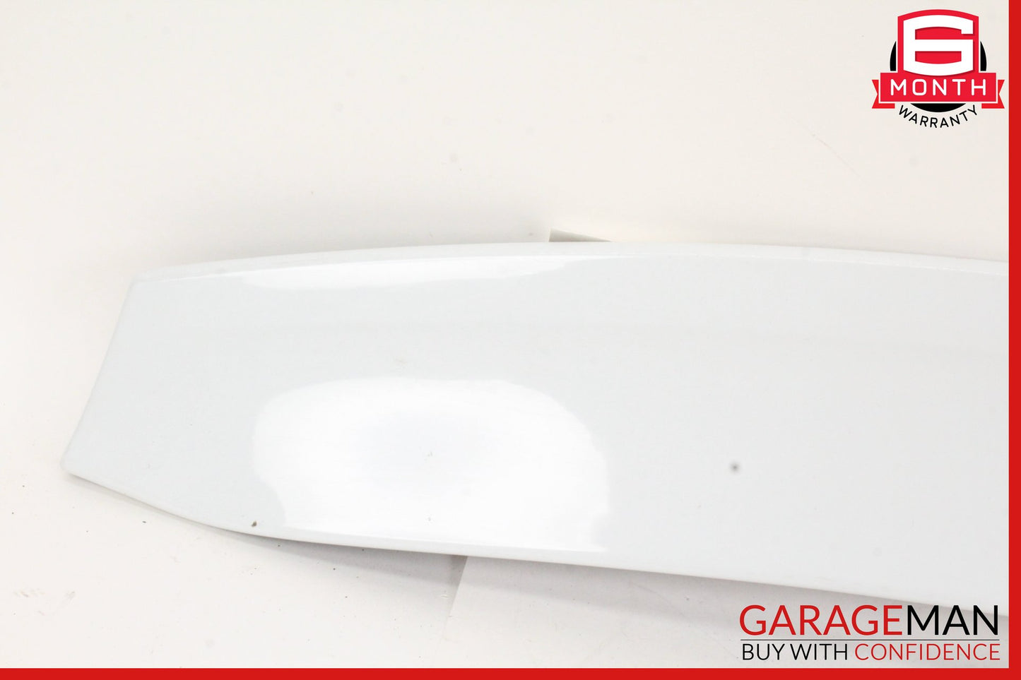 2014-2016 Porsche Cayman 981 Rear Bumper Spoiler Wing White 981504205 OEM