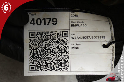 2017-2021 BMW 430i F36 AWD 2.0L Engine Cylinder Block B46B20/B48B20 142668