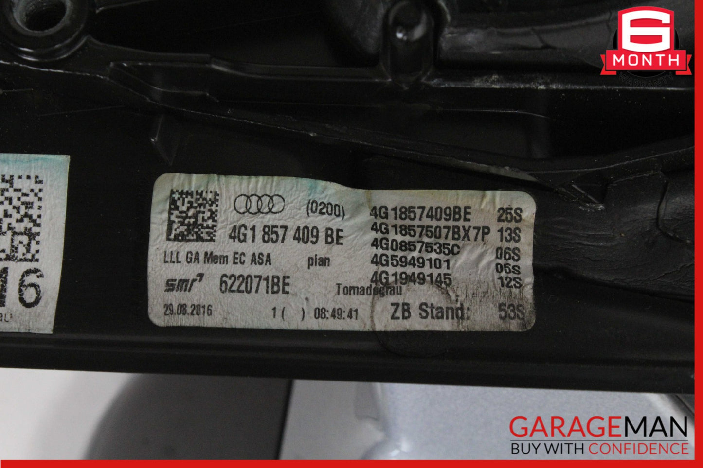 2012-2018 Audi A6 A7 Front Left Side Door Rear View Mirror w/ Blind Spot OEM