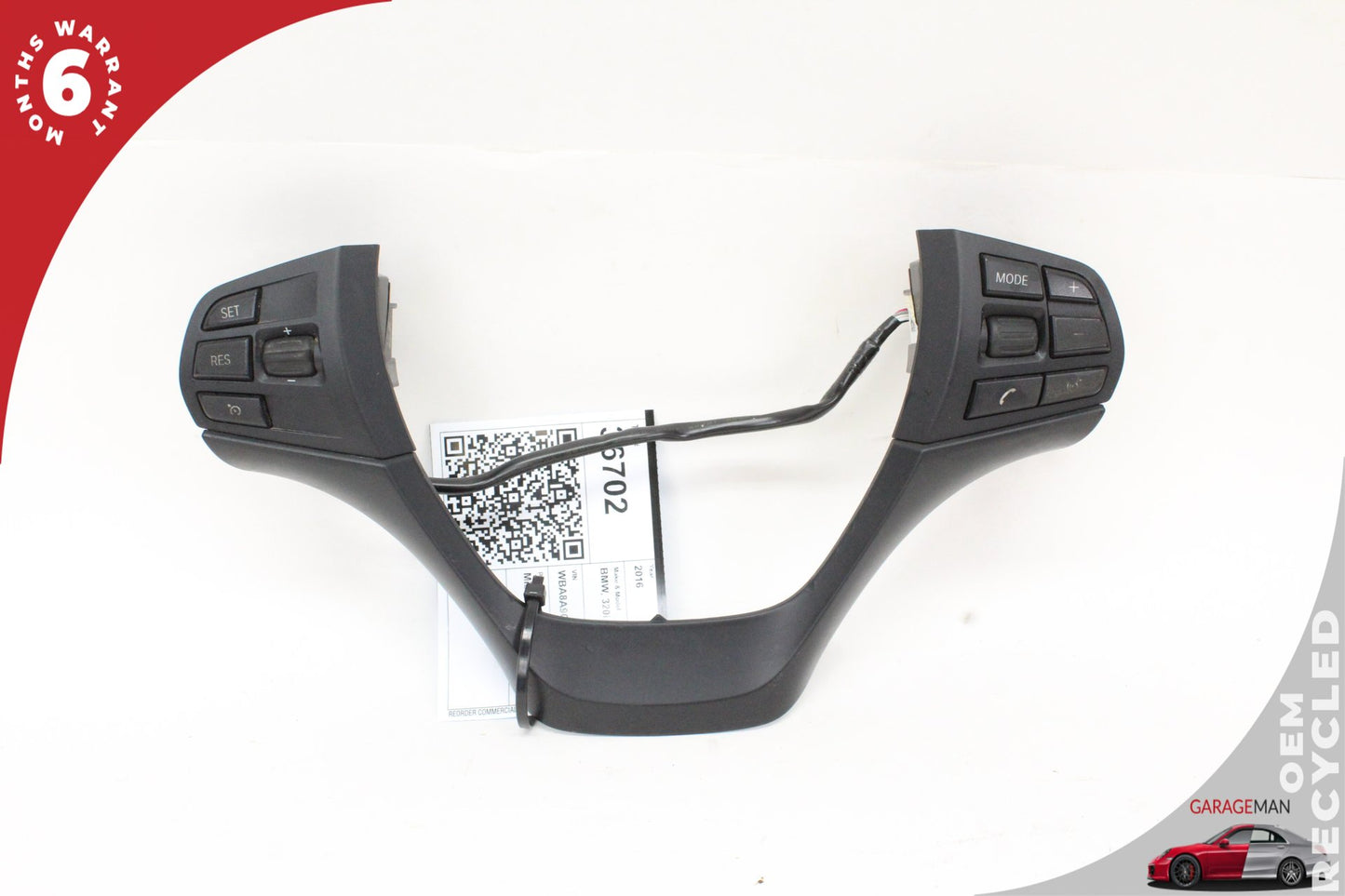 2012-2018 BMW 320i 328i 335i F30 Steering Wheel Control Switches 9261859 OEM