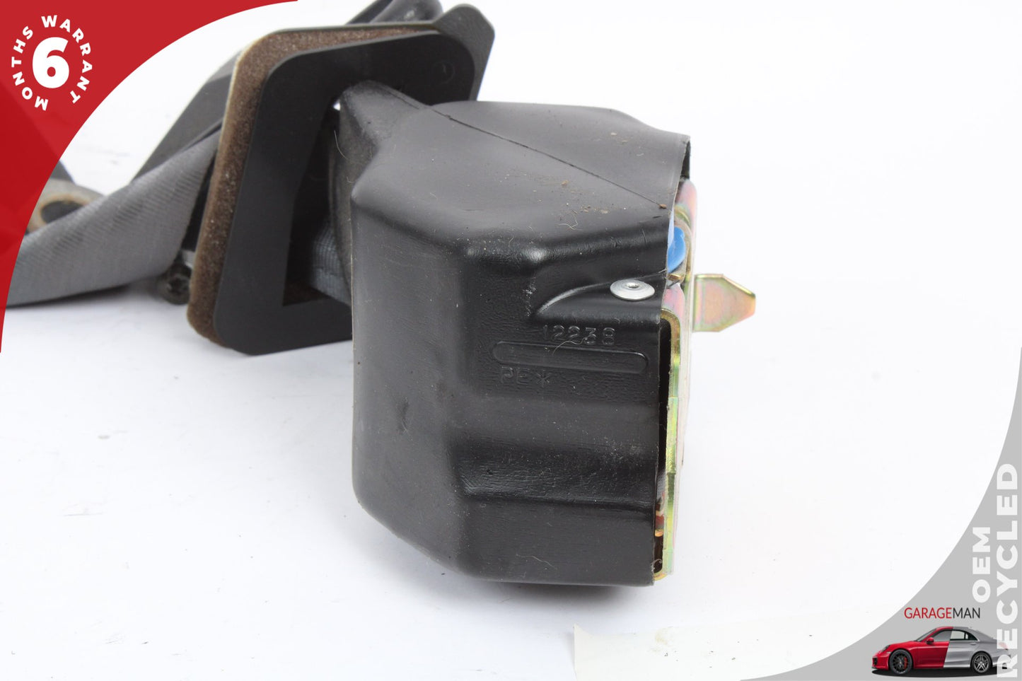 1998-2002 Pontiac Firebird Rear Right Passenger Side Seat Belt Black OEM
