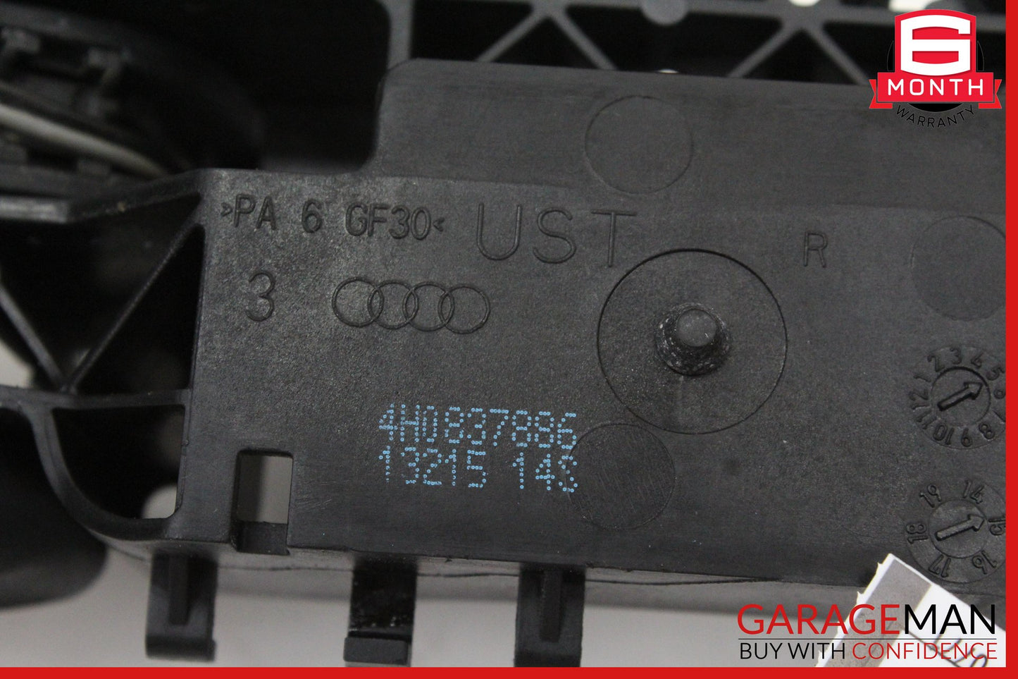 2012-2018 Audi A7 A6 Right Passenger Side Exterior Door Handle 4H0837886 OEM