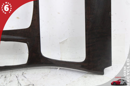 2011-2016 BMW 528i F10 Center Console Shifter Wood Trim Cover Panel 9206389 OEM