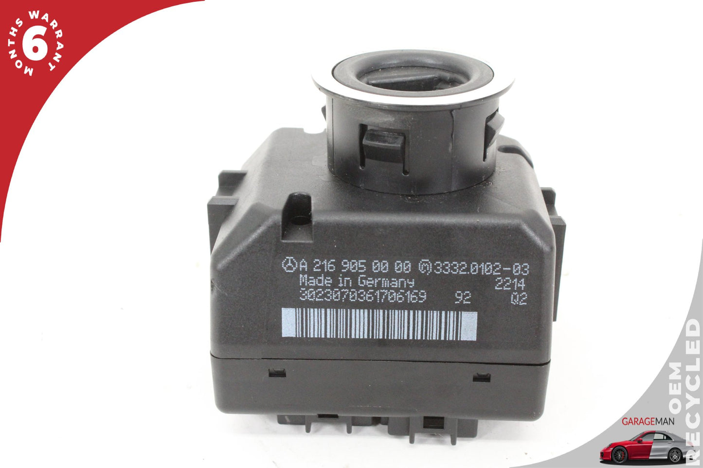09-14 Mercedes-Benz S550 W221 Ignition Switch Module w/ Key 2169050000 OEM