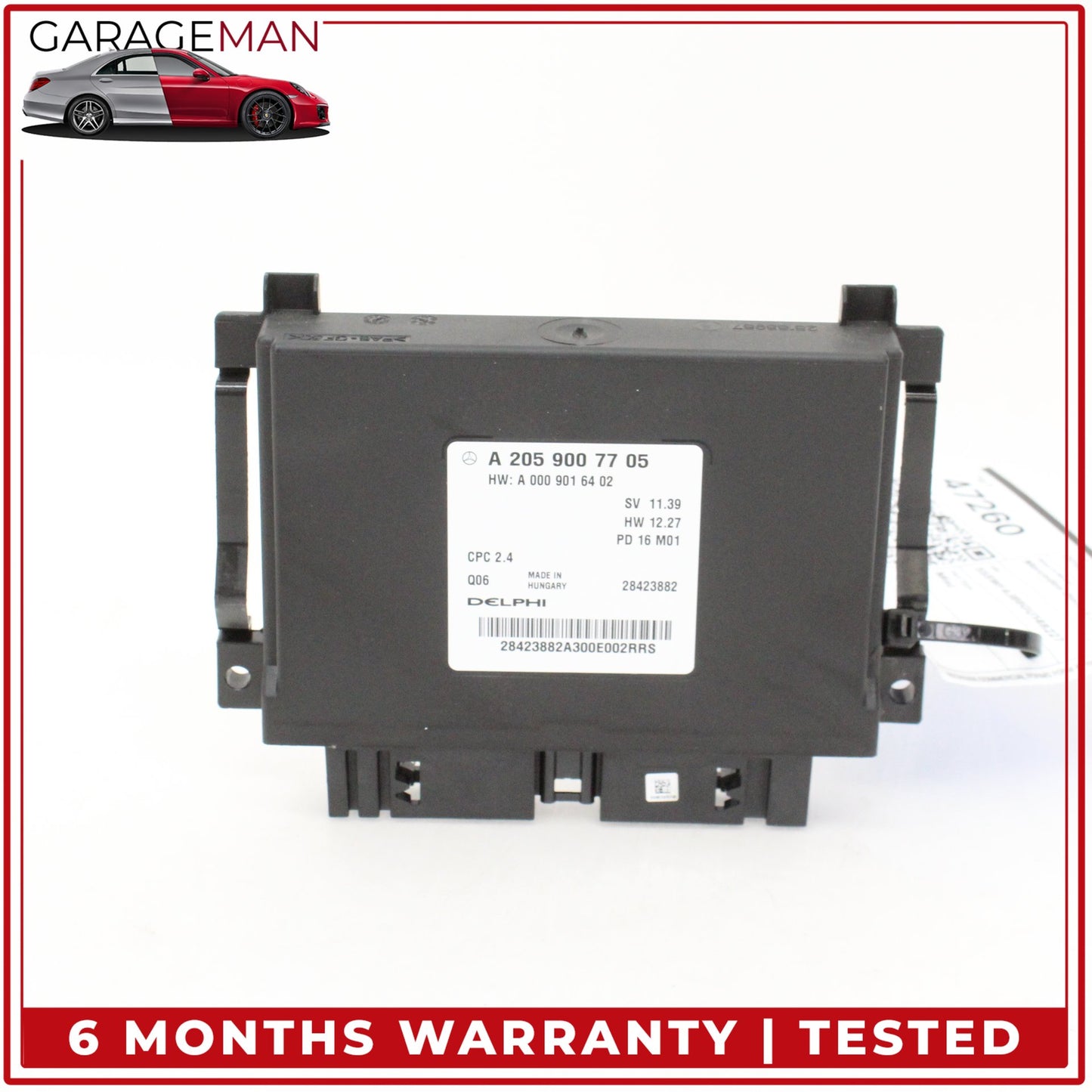 2015-2019 Mercedes W205 C300 Transmission Control Module Unit 2059007705 OEM
