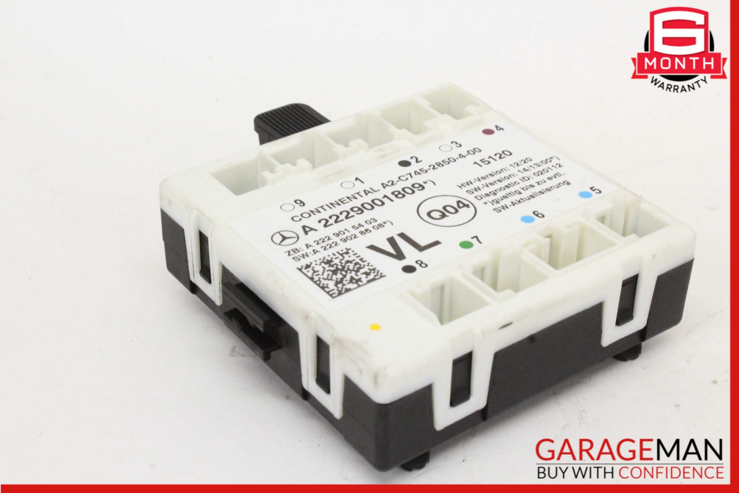 15-23 Mercedes W205 C300 Front Left Side Door Control Module Unit OEM