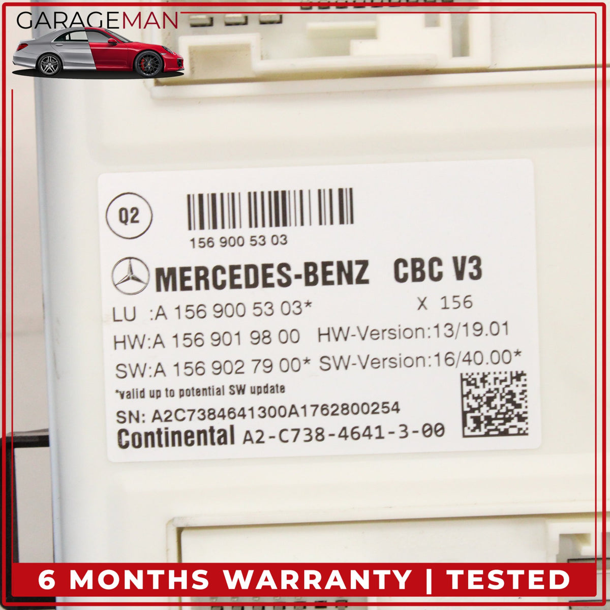 2014-2019 Mercedes-Benz CLA250 C117 Front SAM Fuse Box Control Module OEM