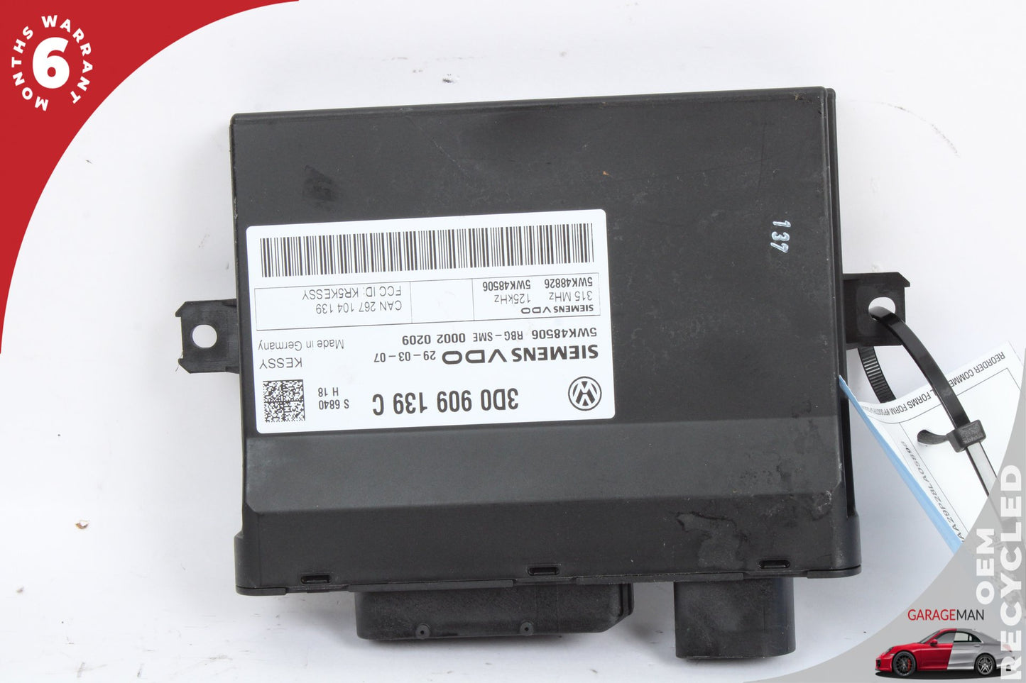 2008-2010 Porsche Cayenne 957 Theft Locking Electronic Control Module OEM