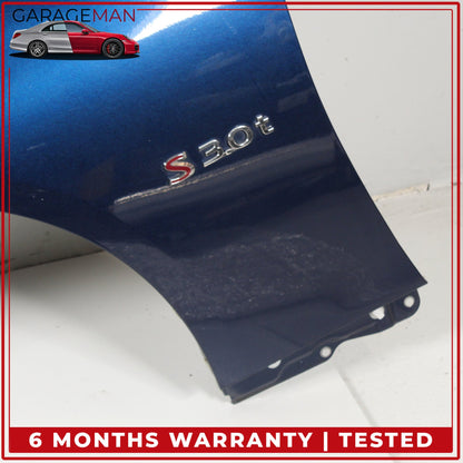 2014-2024 Infiniti Q50 V37 Front Left Side Fender Wing Panel Blue F31014HKMA OEM
