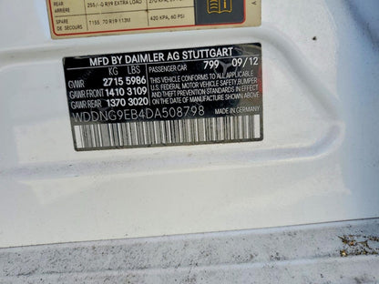 Parting Out- 2013 Mercedes-Benz S550 W221 4Matic- 126
