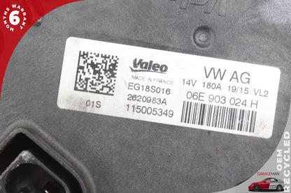 2016-2018 Audi A7 A6 3.0L Engine Alternator Generator 180A 14V 06E903024H OEM