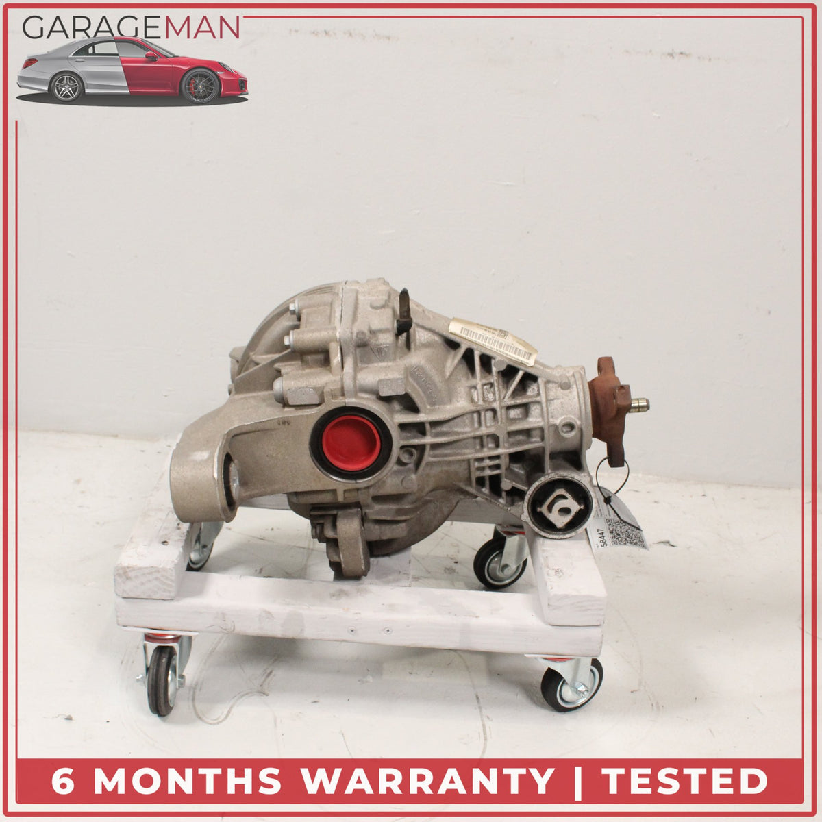 2010-2016 Porsche Panamera 970 AWD Rear Differential Diff Axle Carrier OEM 72K