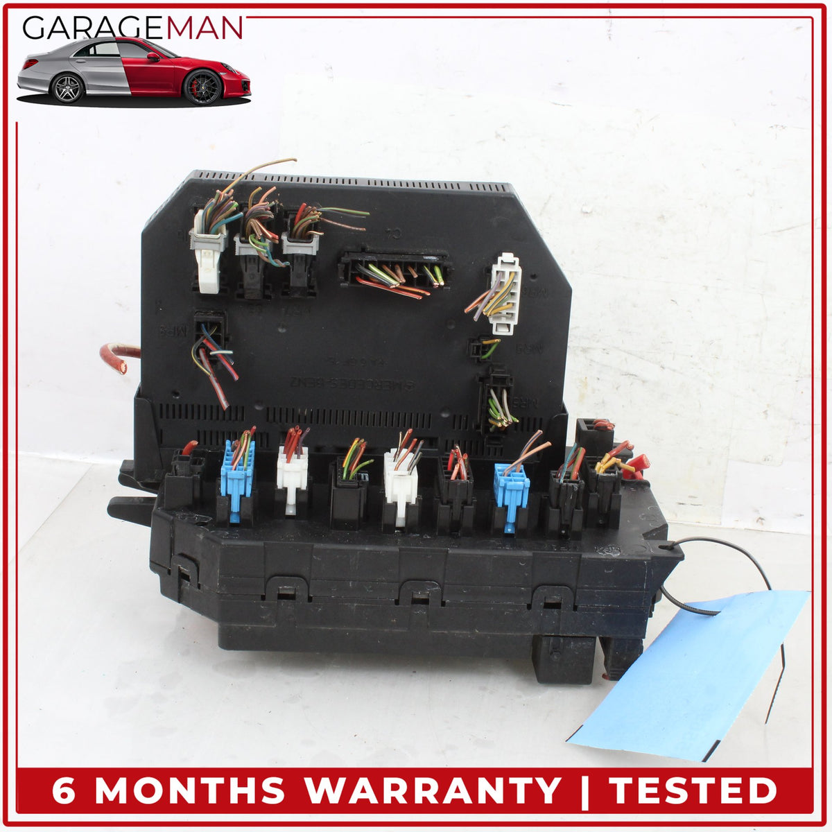 2009-2010 Mercedes W221 S550 S63 AMG Front Under Hood Fuse Box Module 2219005801