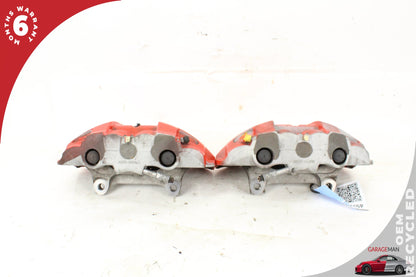 2012-2018 Audi A6 A7 Front Left and Right Side Brake Caliper Set 4G06BC OEM