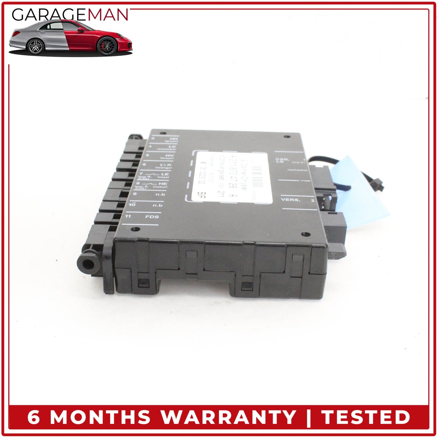 2003-2009 Mercedes-Benz CLK350 W209 Coupe Front Right Seat Control Module 2118704726 OEM