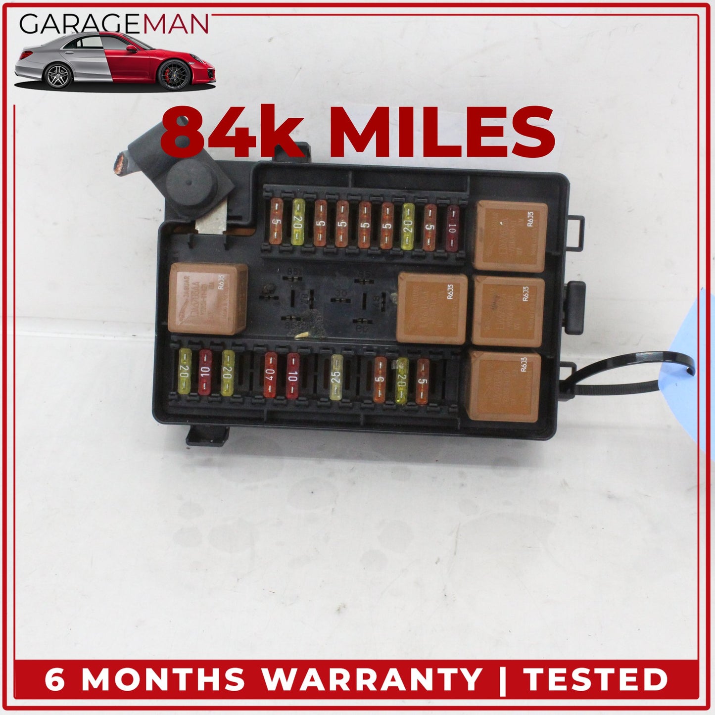 1997-2002 Jaguar XK8 XKR X100 Rear Trunk Boot Relay Fuse Box LJA2822BF OEM
