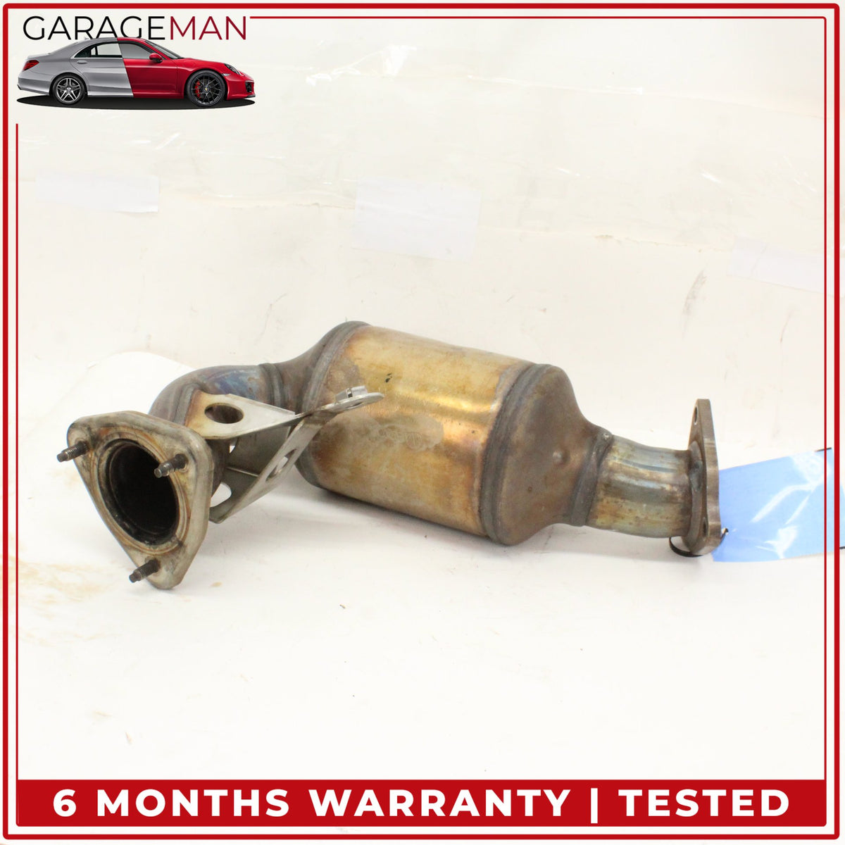 2017-2019 Audi Q7 SUV AWD 3.0L Exhaust System Downpipe Tube Pipe 4M0131703 OEM