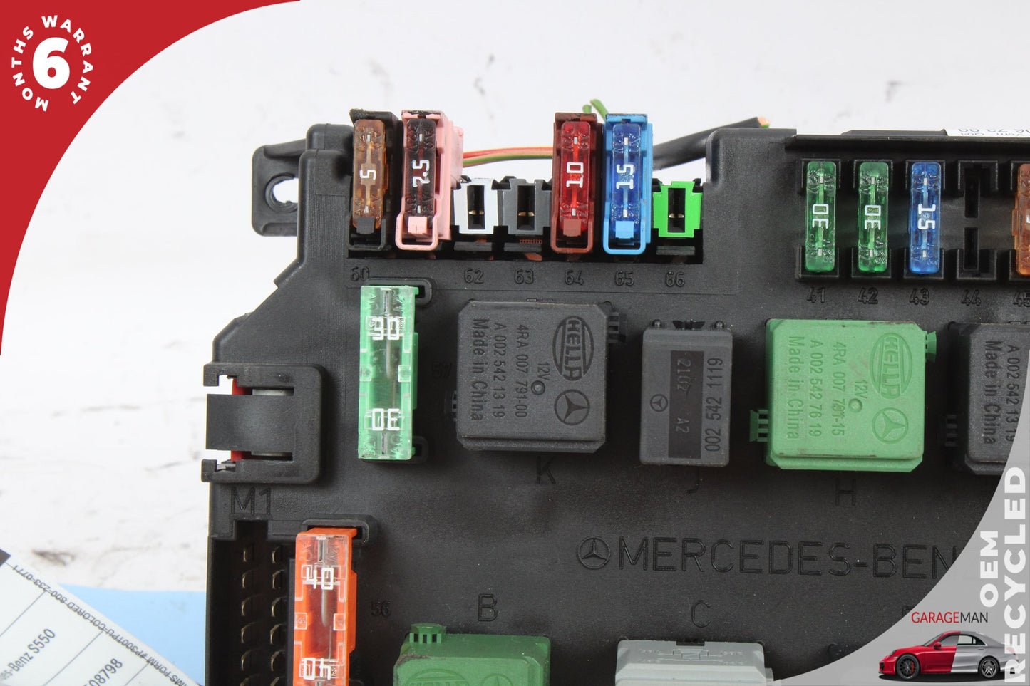 2011-2014 Mercedes W221 S550 Front SAM Under Hood Fuse Box Module 2219067200 OEM