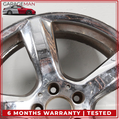2012-2014 Mercedes W218 CLS550 CLS350 Rear 5 Spoke Wheel Rim 9.5JX18H2 ET48 OEM