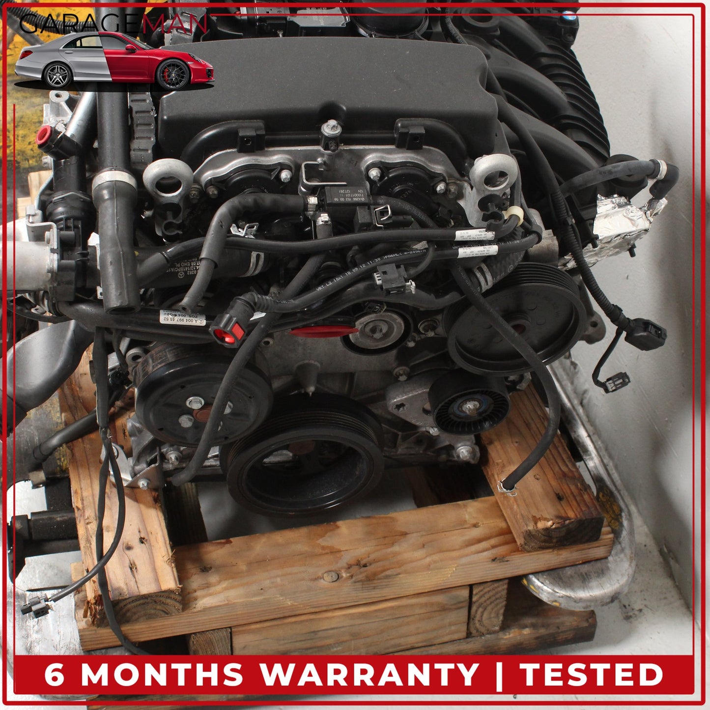 2012-2015 Mercedes W204 C250 M271 Engine Motor Assembly 1.8L I4 RWD OEM 117k