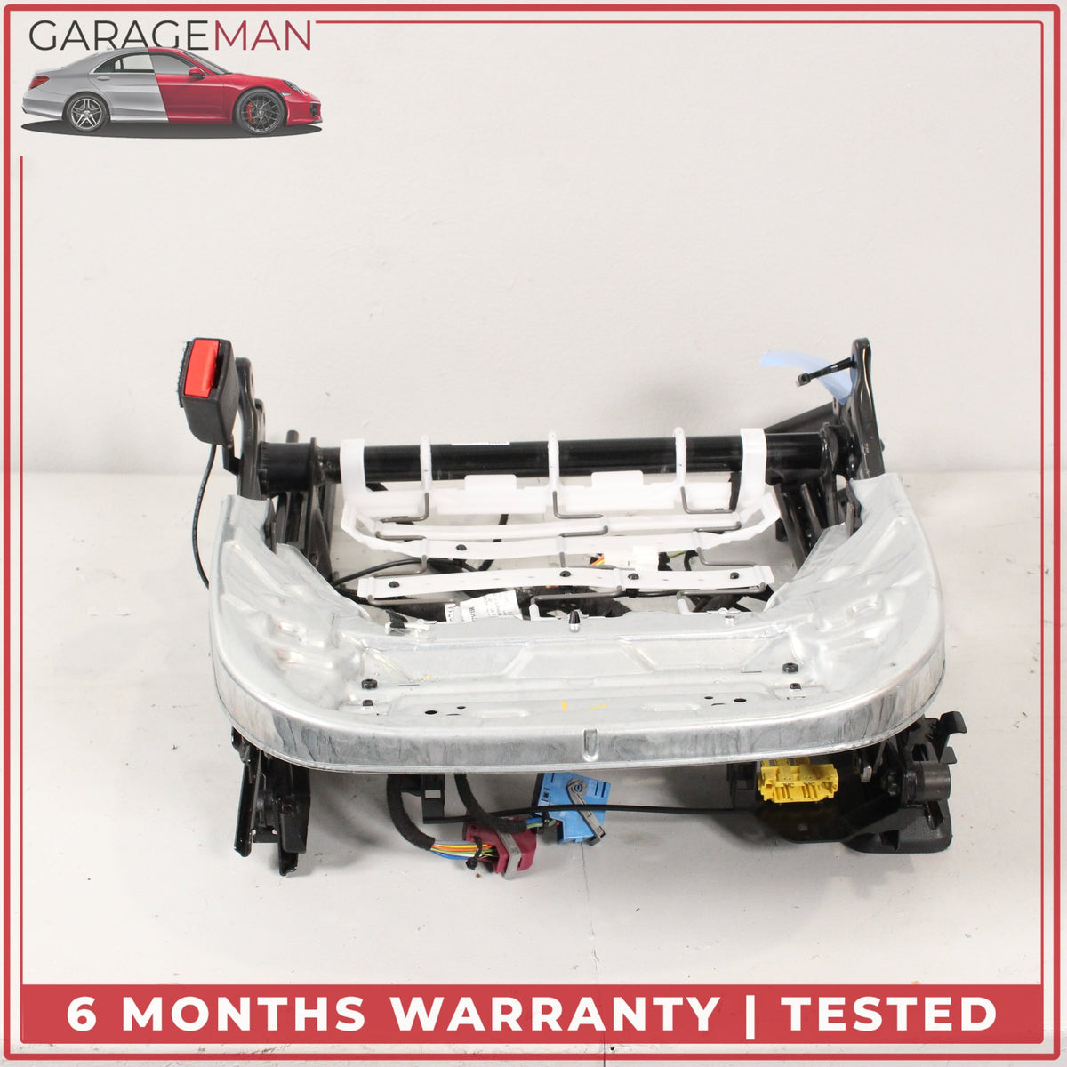 2014-2020 Mercedes X156 GLA250 Front Left Seat Track Rail Frame w/ Motors OEM