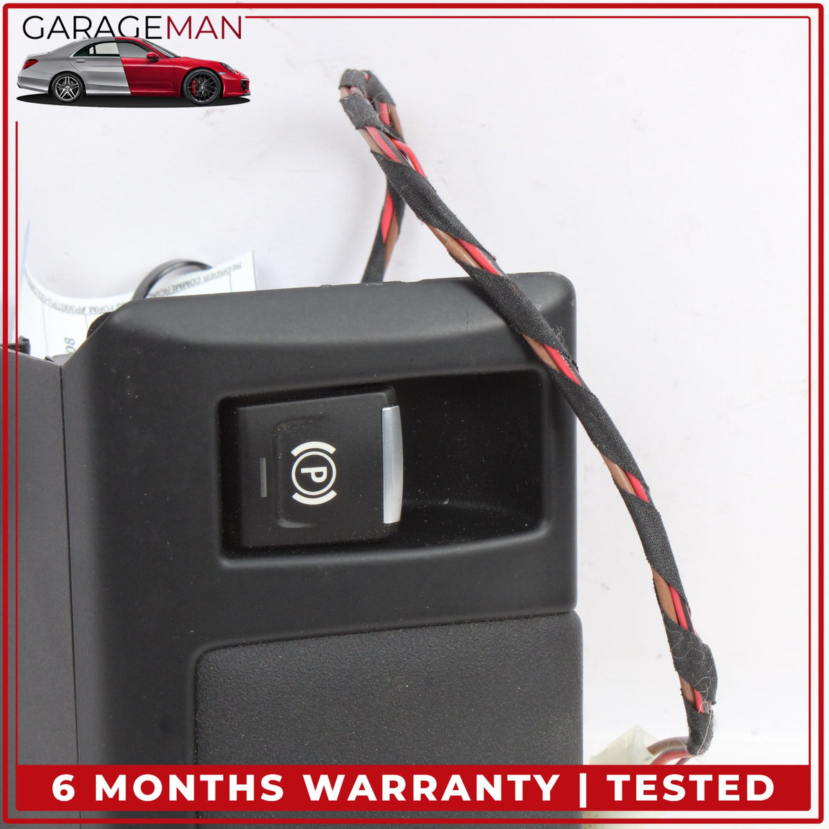 2014-2021 BMW i3 I01 Electric Parking Brake Switch w/ Armrest Support OEM