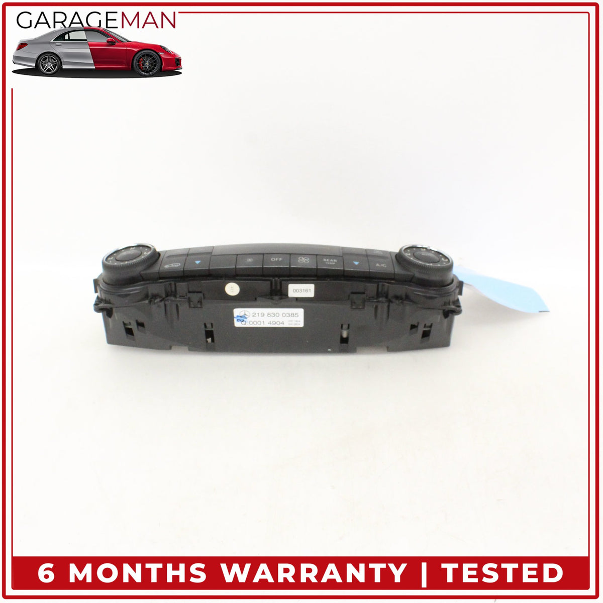 2006-2011 Mercedes W219 CLS500 AC A/C Heater Climate Control Switch Panel OEM