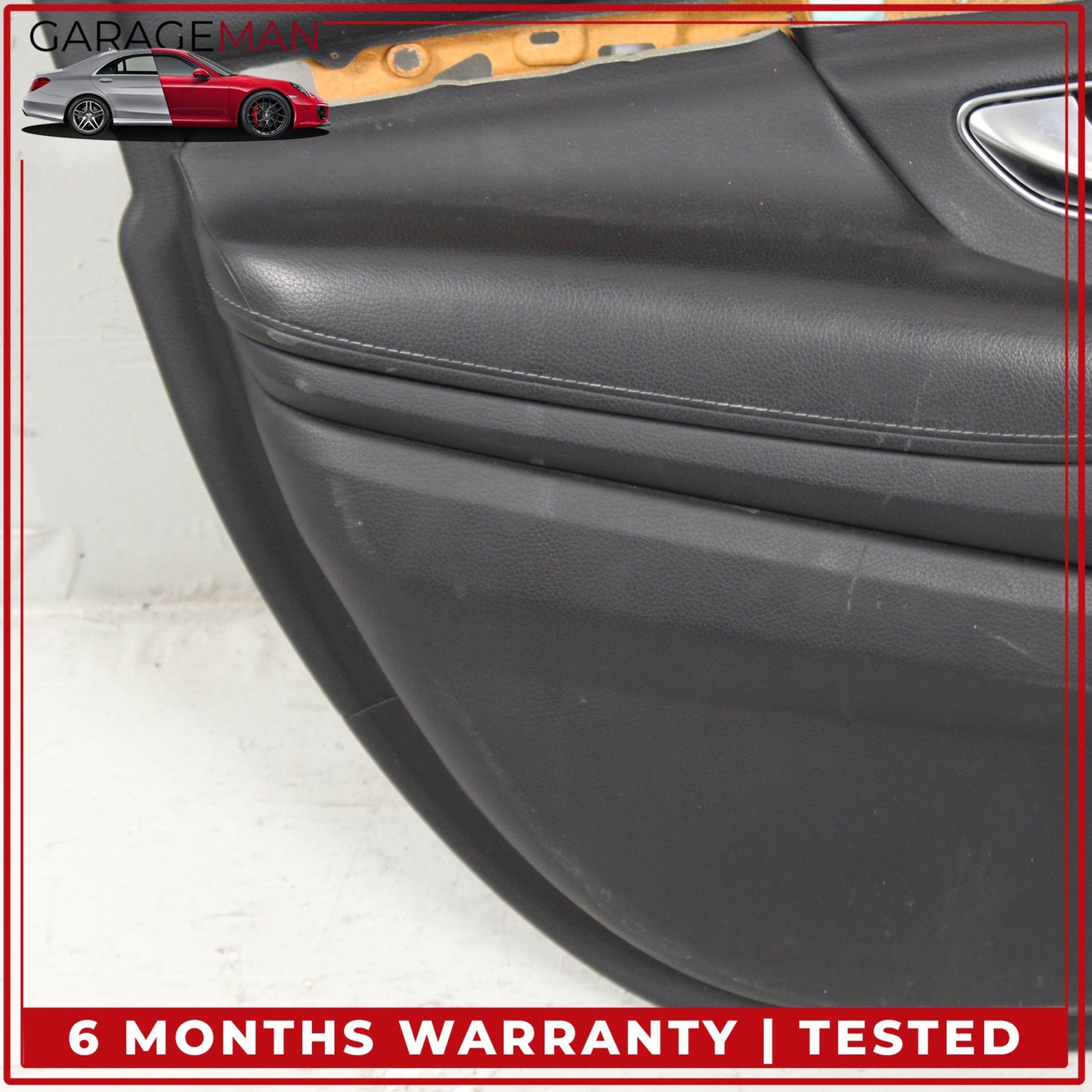 2014-2017 Mercedes W222 S550e Front Left Side Interior Door Trim Panel Black OEM