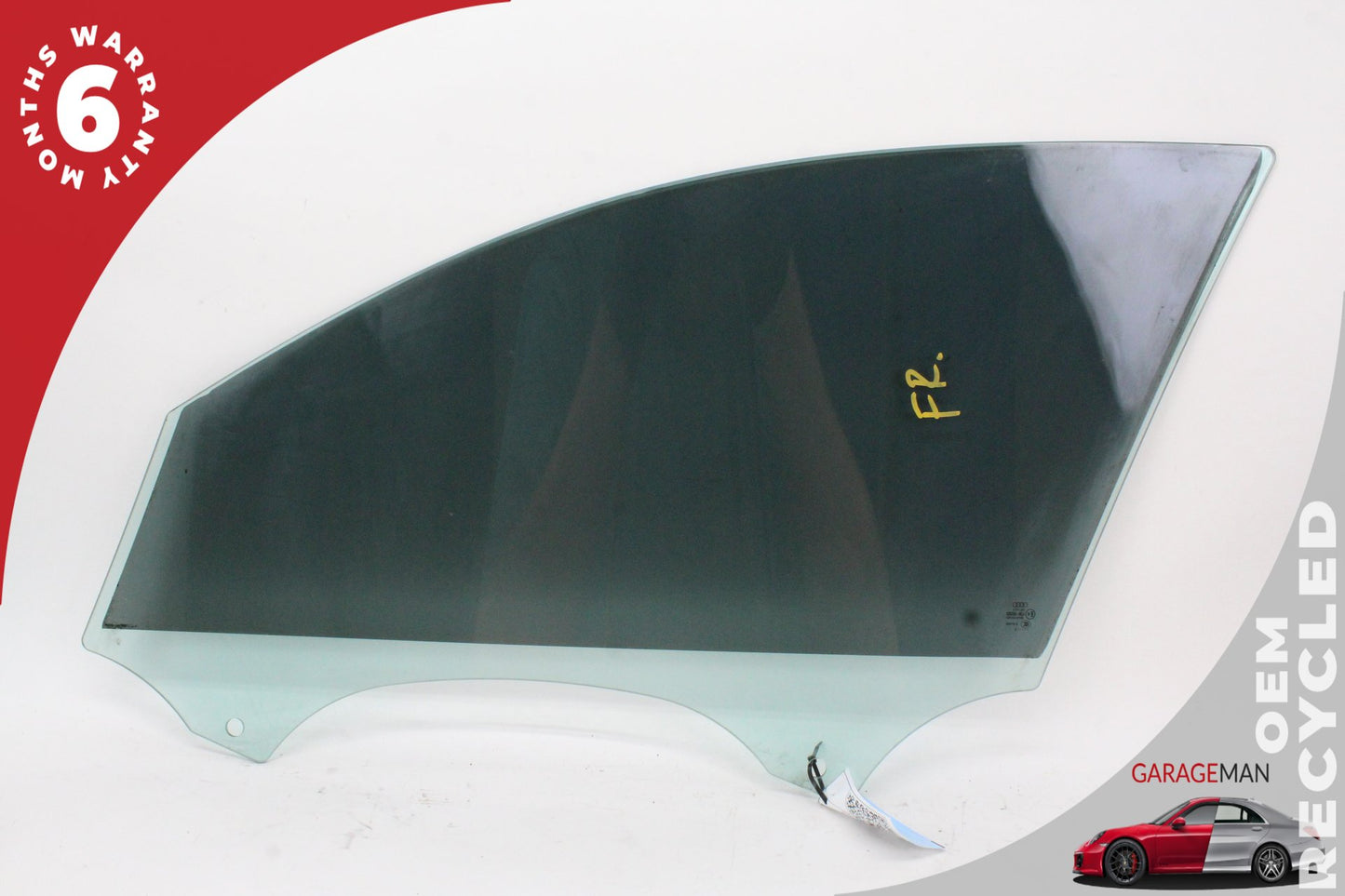 2012-2018 Audi A6 S6 Front Right Passenger Side Door Window Glass 43R00083 OEM