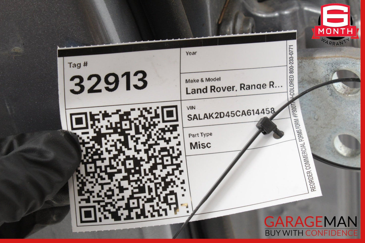 2006-2013 Land Rover LR4 SUV Left Front Door Shell AH3220125BA Genuine