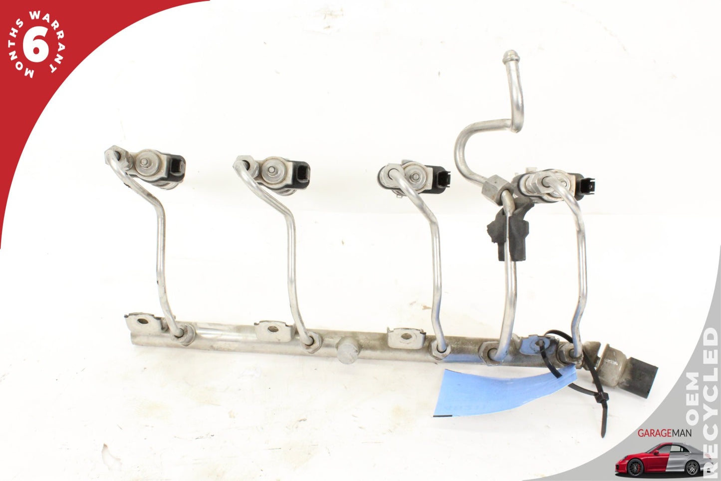 2011-2016 BMW 550i F10 N63 4.4L Fuel Injectors Set of 4 Index-12 w/ Left Side Fuel Rail