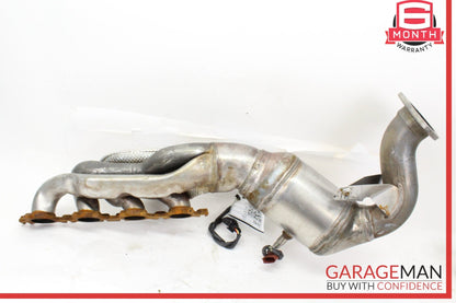 2013-2015 Audi RS5 Left Driver Side Exhaust Manifold Catalytic Converter OEM