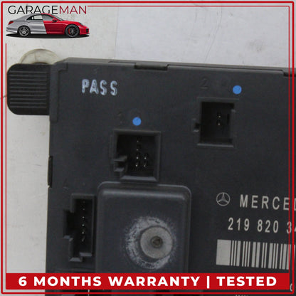 2006-2011 Mercedes W219 CLS550 Rear Right Side Door Control Module Unit OEM
