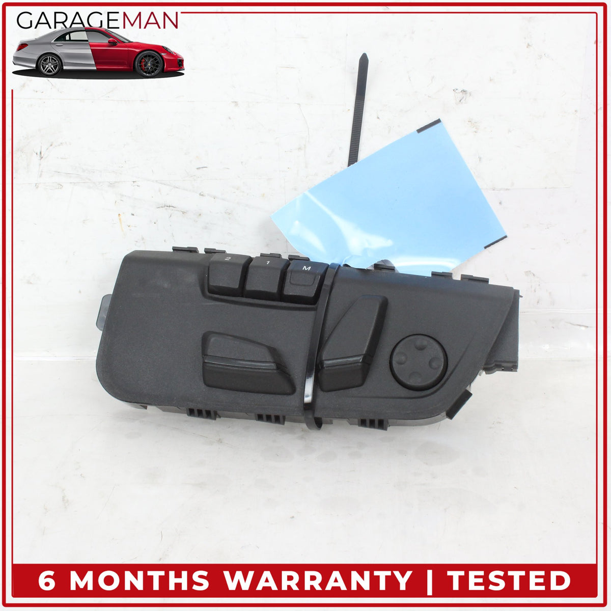 2012-2018 BMW 640i 650i M6 X5 Front Left Side Seat Adjustment Switch 9212911 OEM