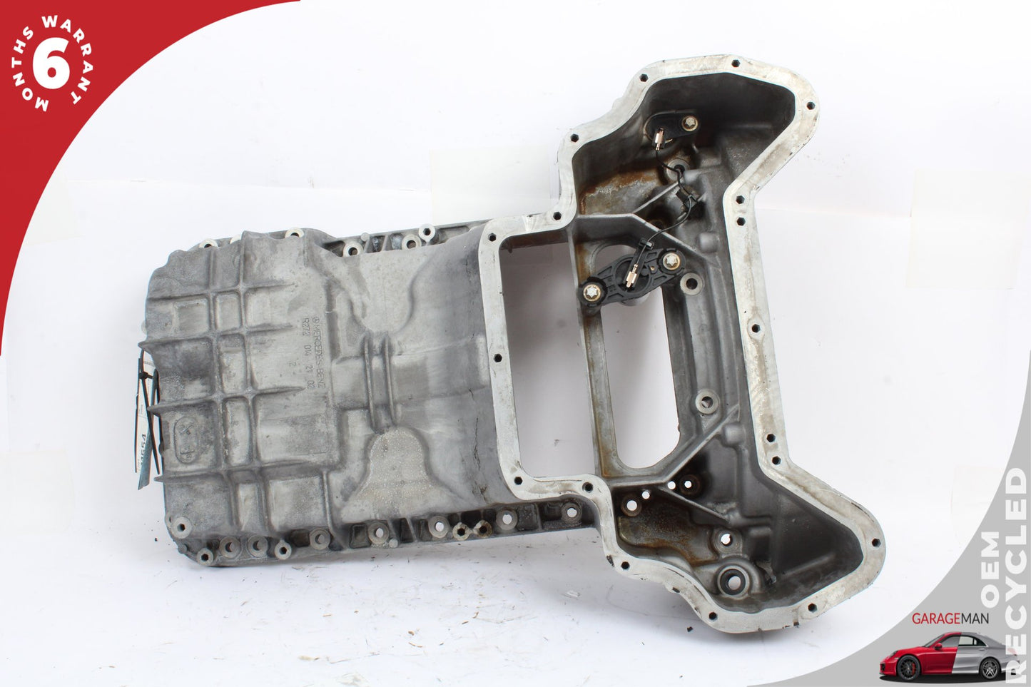 2005-2011 Mercedes W204 C300 Engine Upper Oil Sump Baffle Pan 2720142102 OEM