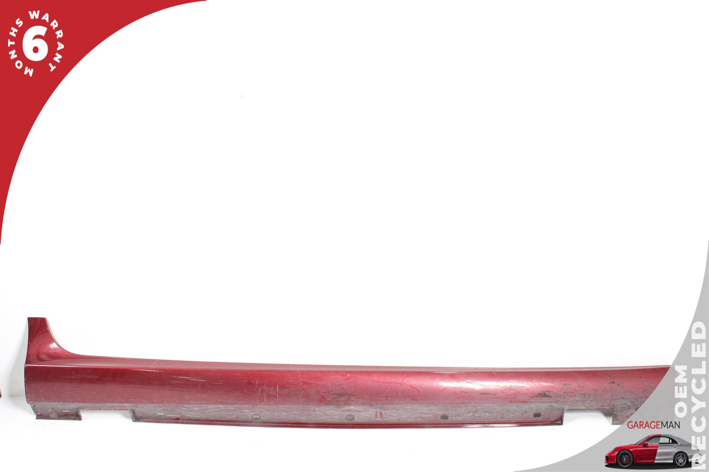 2012-2014 Mercedes W218 CLS550 CLS63 AMG Right Side Skirt Rocker Panel Red OEM