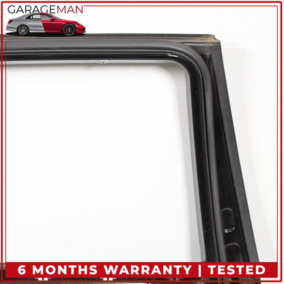 2007-2013 BMW X5 E70 Rear Left Side Door Shell Black w/ Window Regulator OEM