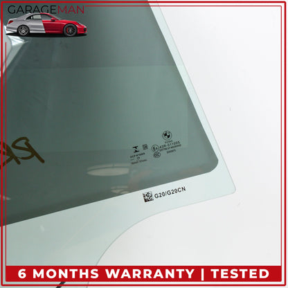 2019-2025 BMW 330i M340i G20 Rear Right Passenger Side Door Window Glass OEM