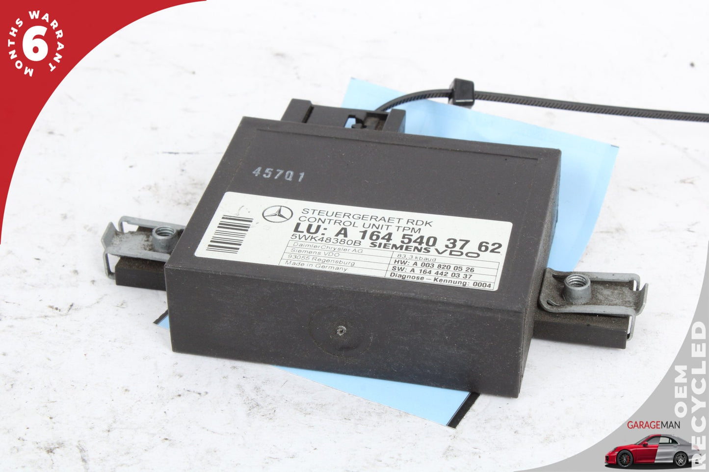 06-13 Mercedes-Benz ML550 R350 SL550 TPMS Tire Pressure Sensor 1645403762