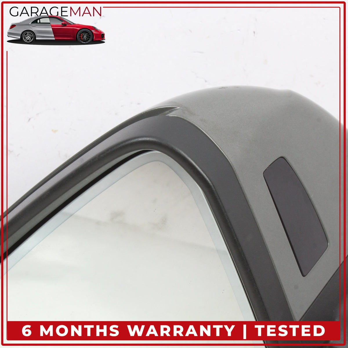 2019-2025 Audi Q3 Front Left Driver Side Door Rear View Mirror Gray Metallic OEM