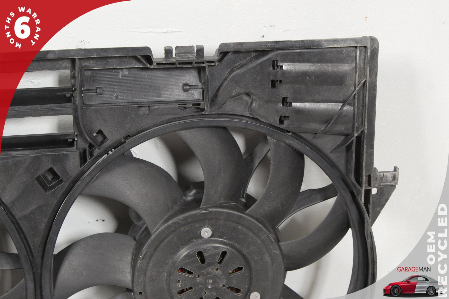 2012-2018 Audi A7 A6 Engine Radiator Cooling Fan Motor Assembly 4H0121003N OEM