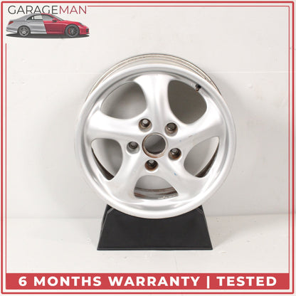 1999-2001 Porsche 911 Carrera 996 Front Side Wheel Rim 7X17 ET55 99636212400 OEM