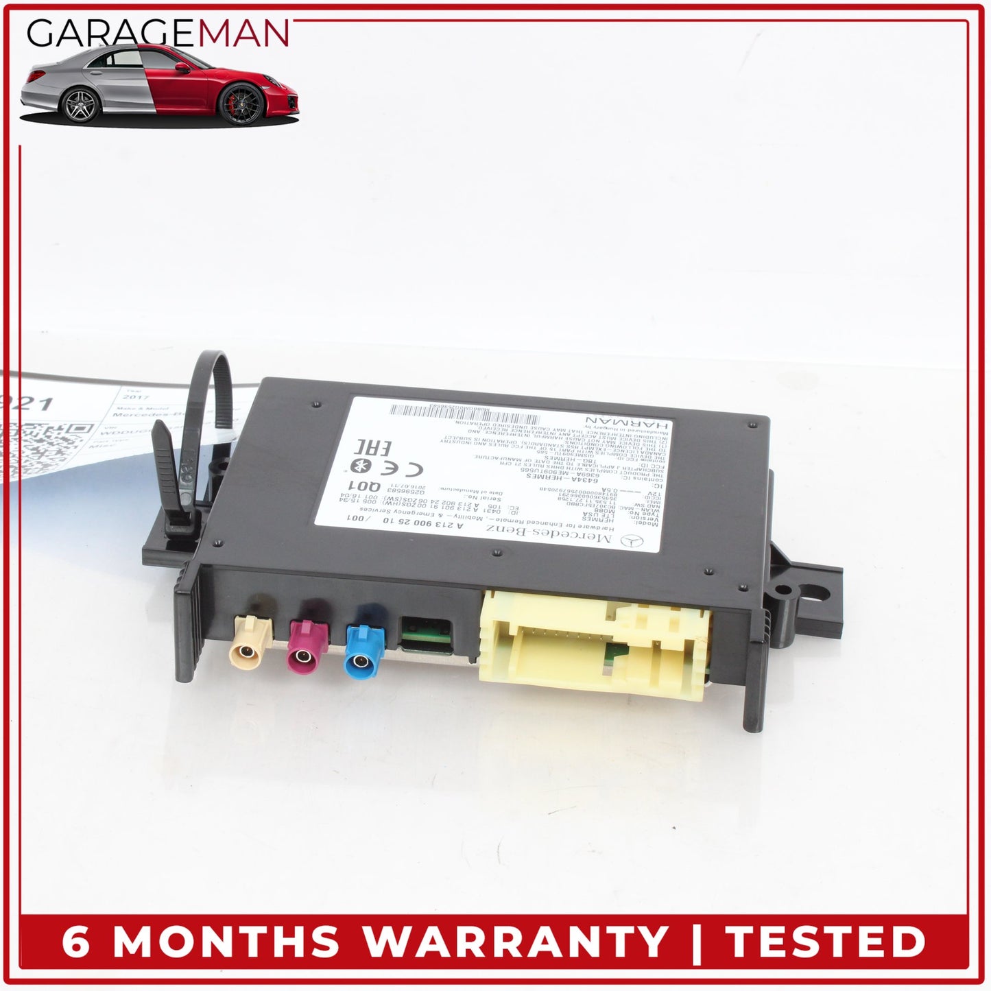 2012-2023 Mercedes W222 S550e Telematics Communication Control Module Unit OEM