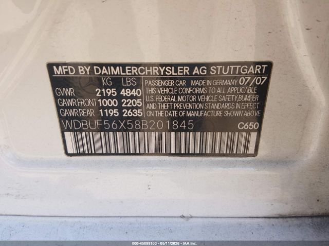 Parting Out- 2008 Mercedes-Benz E350 E-Class W211- 131