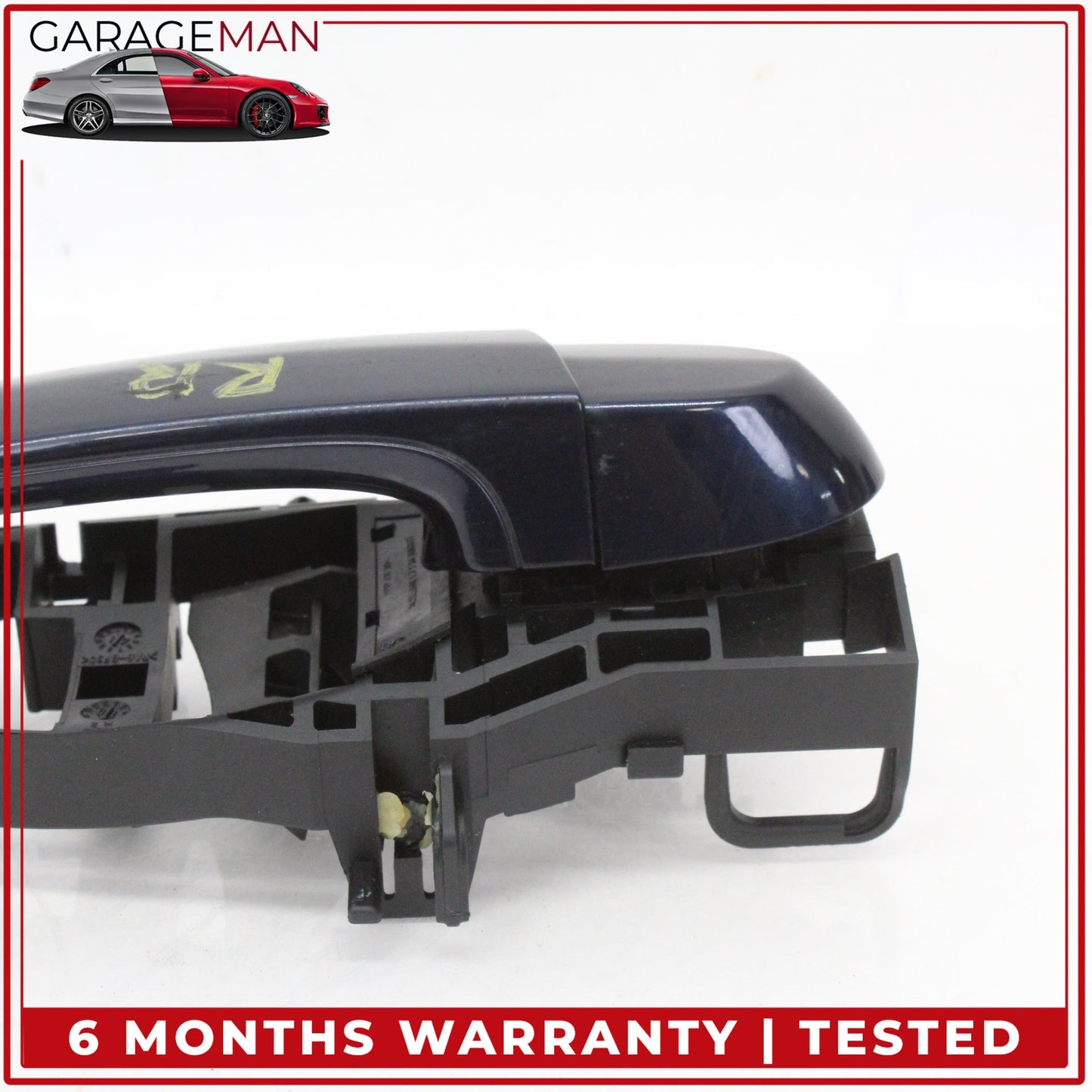 2014-2020 BMW 430i F36 Rear Right Passenger Side Exterior Door Handle Blue OEM