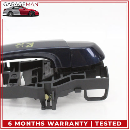 2014-2020 BMW 430i F36 Rear Right Passenger Side Exterior Door Handle Blue OEM